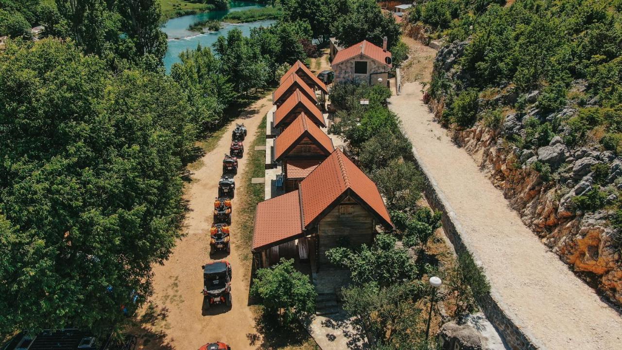 River huts Zrmanja Obrovac Exteriör bild